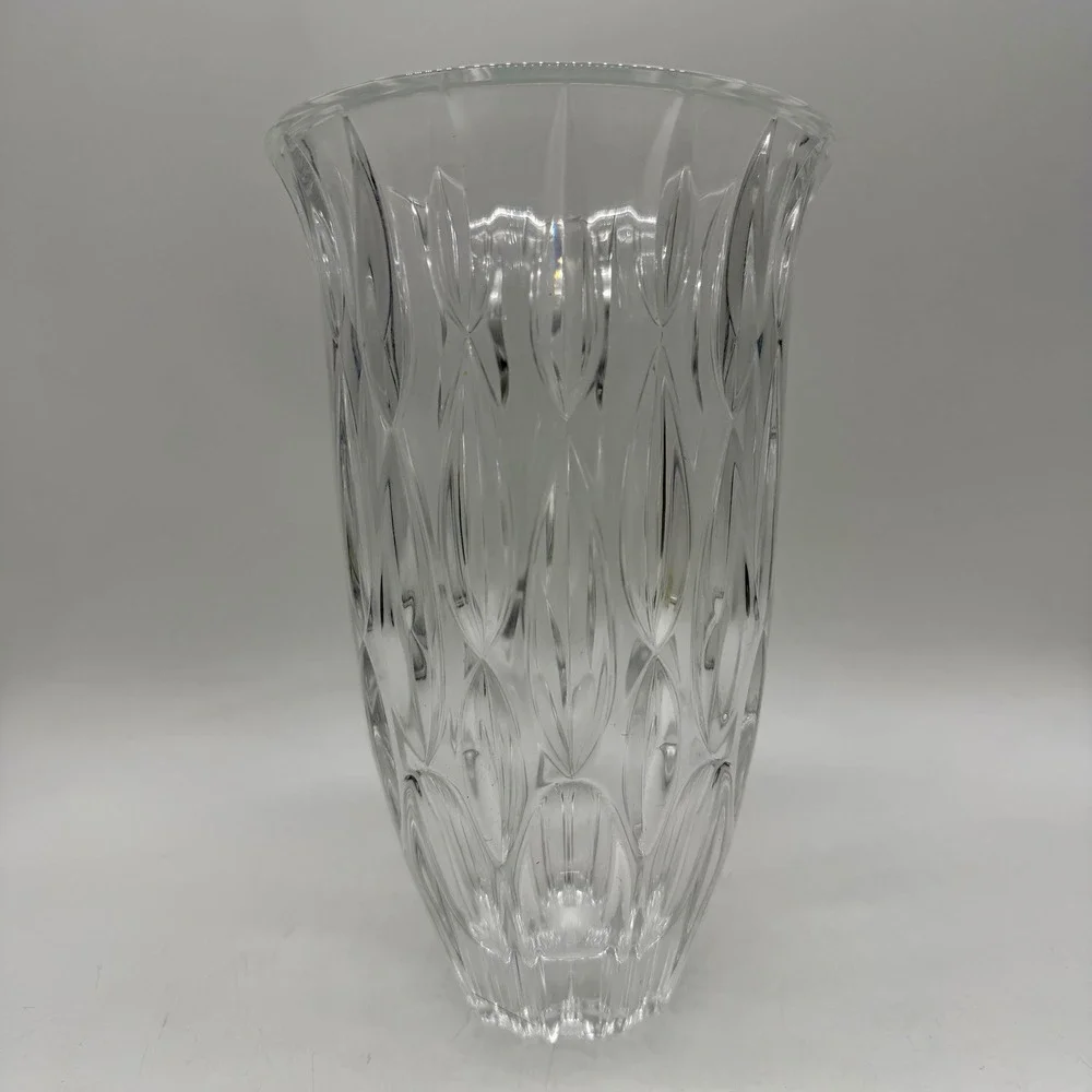 Waterford Marquis‎ Rainfall Crystal Vase Flared Floral Centerpiece Vintage